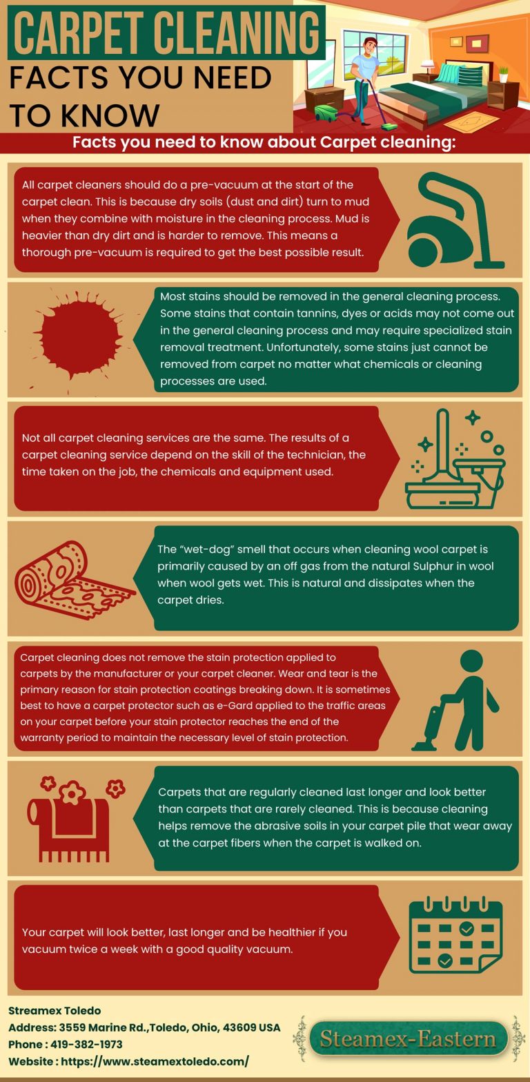 Carpet Cleaning Facts You Must Know
